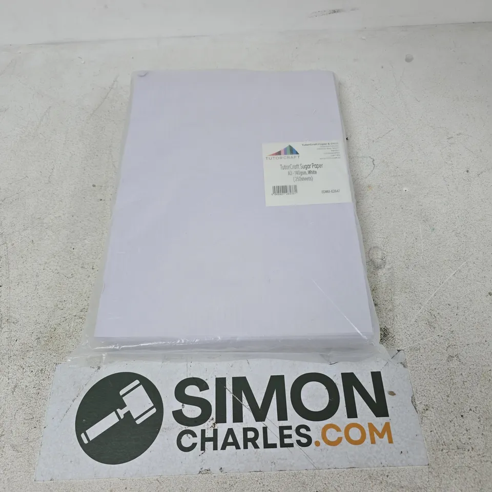 TUTORCRAFT SUGAR PAPER A3 (250 SHEETS)