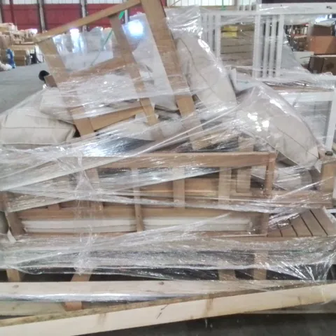 PALLET OF INCOMPLETE FURNITURE SETS