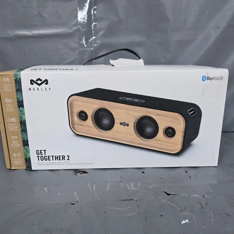 BOXED MARLEY GET TOGETHER 2 BLUETOOTH SPEAKER