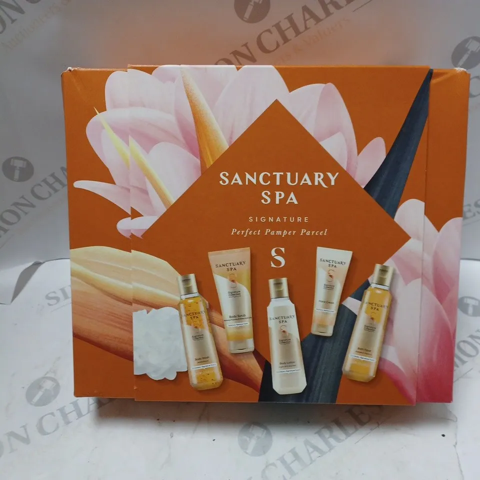 BOXED SANCTUARY SPA SIGNATURE PERFECT PAMPER PARCEL GIFT SET RRP £20