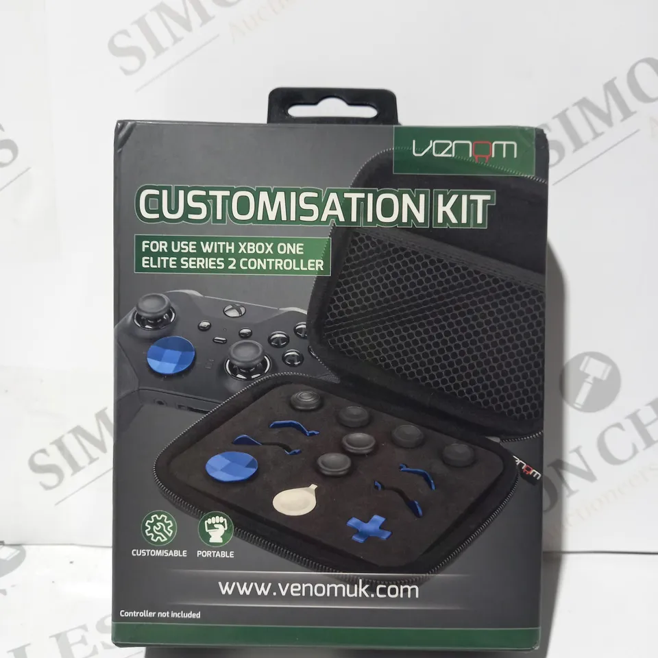 BOXED VENOM CUSTOMISATION KIT FOR USE WITH XBOX ONE ELITE SERIES 2 CONTROLLER