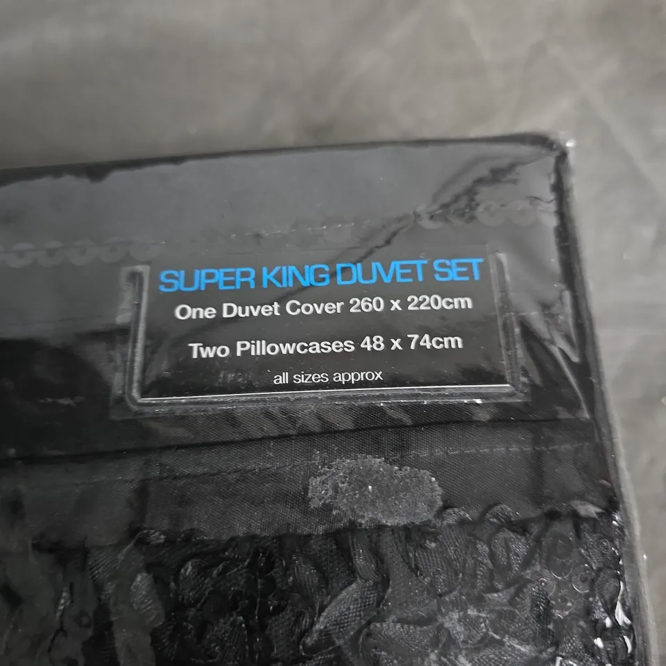 PORTFOLIO SUPER KING DUVET SET – DUVET COVER 260 X 220 CM; 2 PILLOWCASES 48 X 74 CM