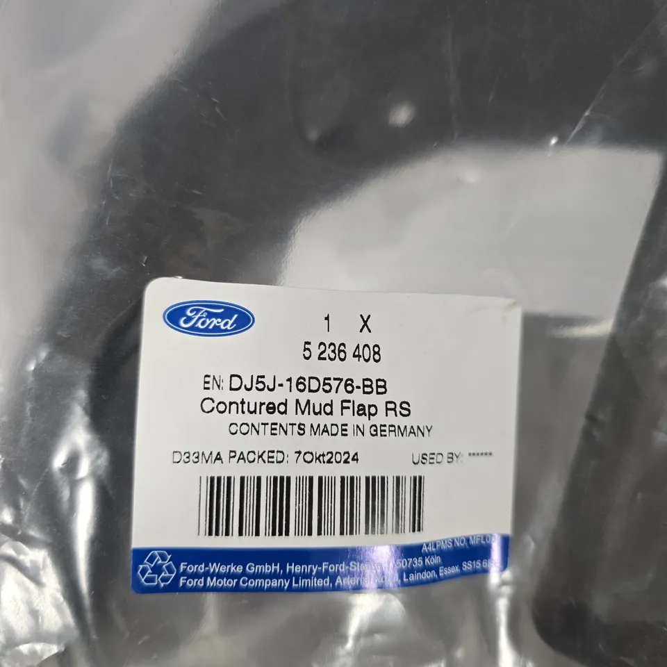 FORD CONTOURED MUD FLAP RS – OEM PART (5 236 408)