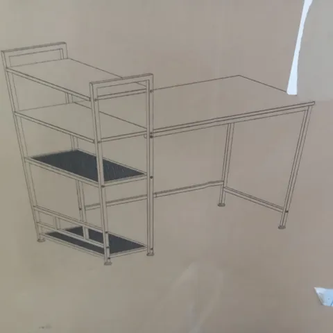 BOXED HOMIDEC COMPUTER DESK