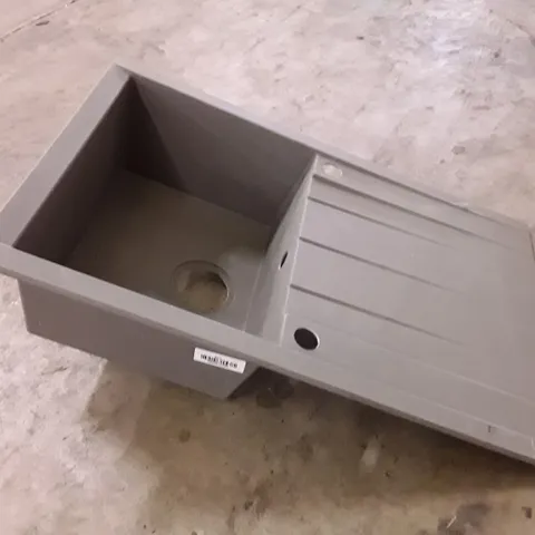 GREY SINK BOWL WITH DRAINER
