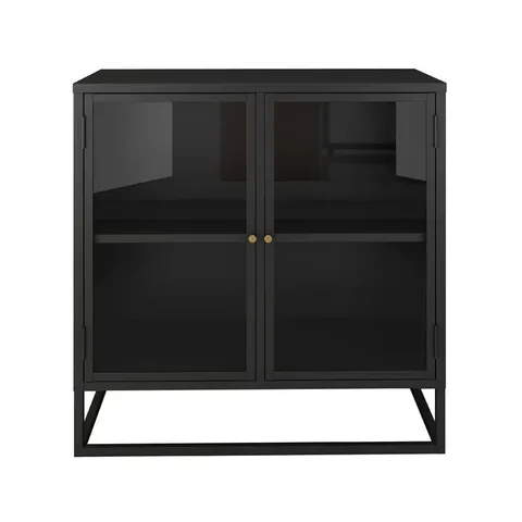 BOXED GADBOIS 2 DOOR SHELF STORAGE CABINET (1 BOX)