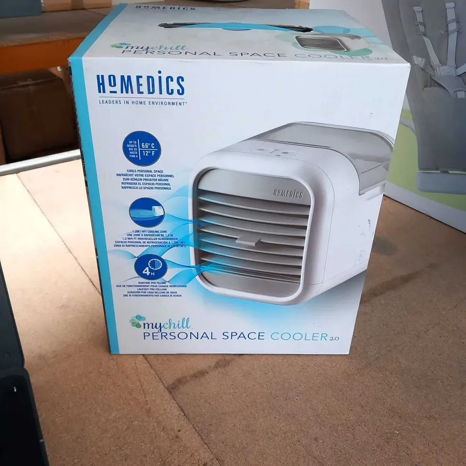 BOXED HOMEDICS MY CHILL PERSONAL SPACE COOLER