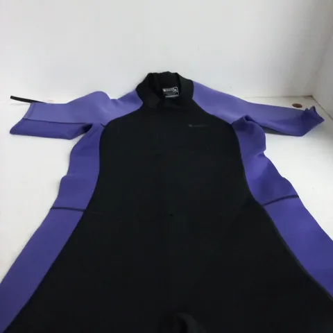 MOUNTAIN WAREHOUSE BEACH WETSUIT JACKET – PURPLE & BLACK, UK 20