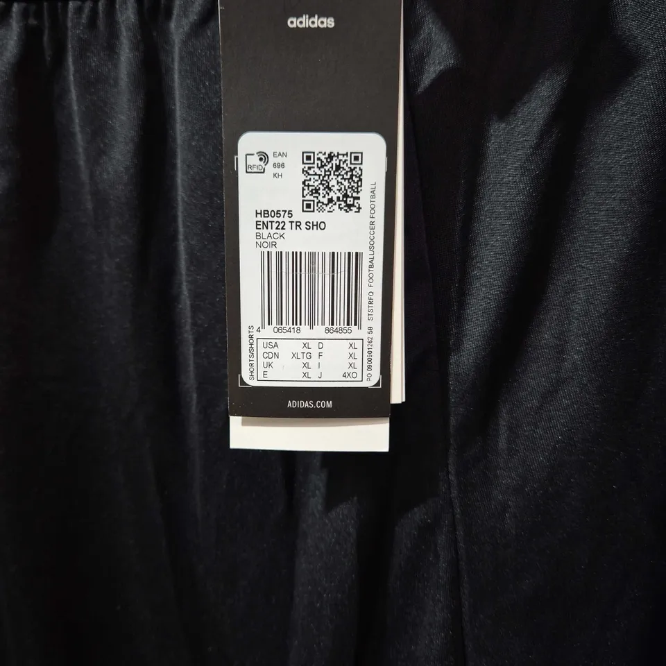 ADIDAS MEN'S BLACK SHORTS – XL