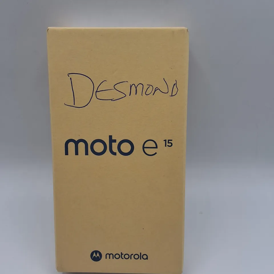 BOXED MOTOROLA MOTO E15 2+64GB IN DENIM BLUE - XT2523-6