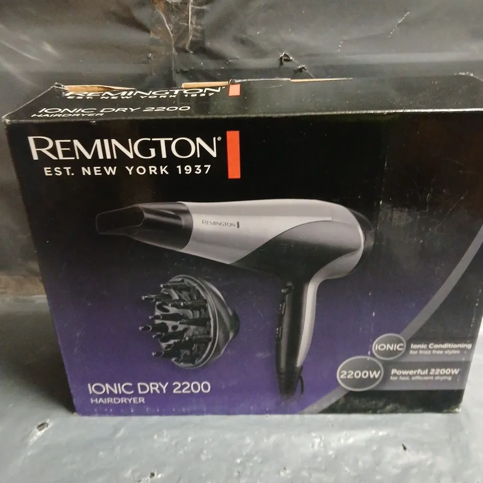 SEALED REMINGTON IONIC DRY 2200 HAIR DRYER