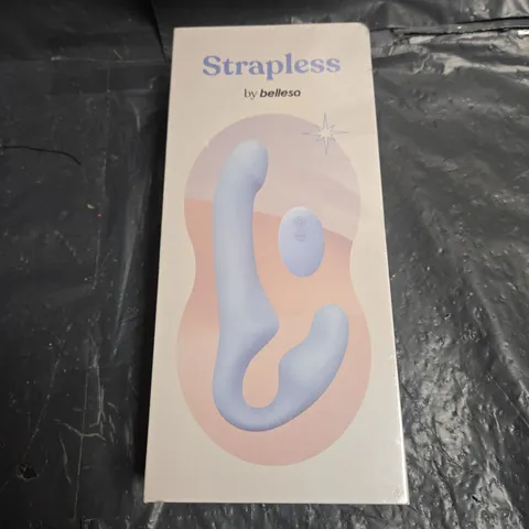 SEALED STRAPLESS BY BELLESA - STRAPLESS VIBRATING STRAP-ON