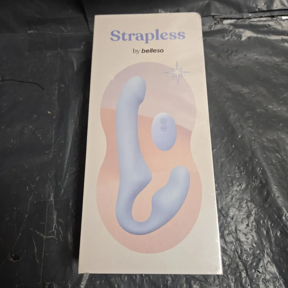 SEALED STRAPLESS BY BELLESA - STRAPLESS VIBRATING STRAP-ON