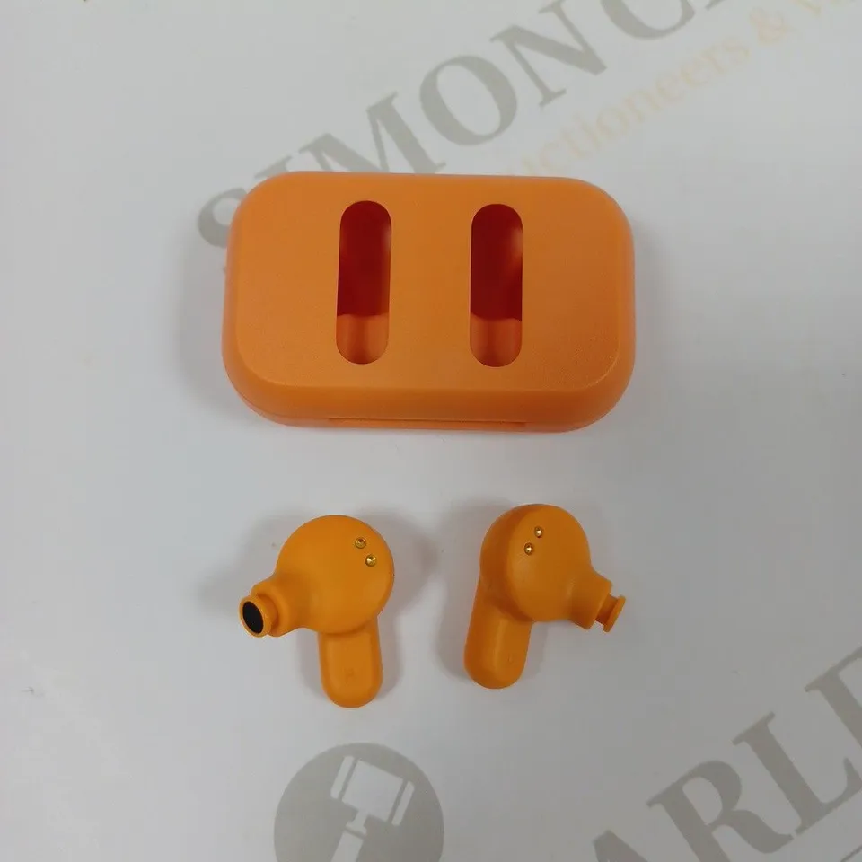 SKULLCANDY DIME TRUE WIRELESS EARBUDS - GOLDEN ORANGE