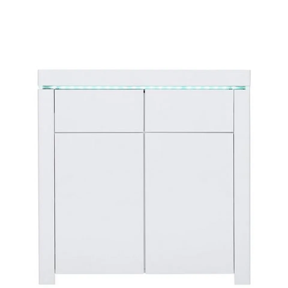 BOXED GRADE 1 ATLANTIC LED COMPACT SIDEBOARD (1 BOX)  RRP £179