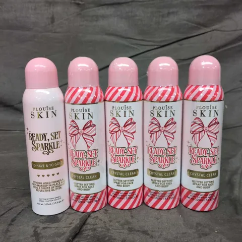 5 X P. LOUISE READY, SET SPARKLE SPRAYS 