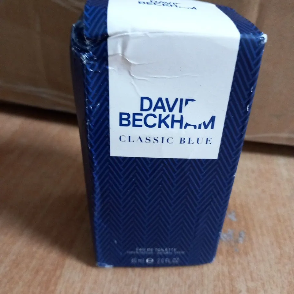 BOXED DAVID BECKHAM CLASSIC BLUE EAU DE TOILETTE 60ML