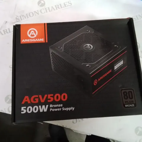 BOXED AGV500 500W BRONZE POWER SUPPLY