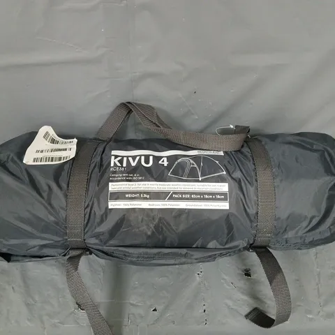 REGATTA KIVU 4 PERSON TENT V3