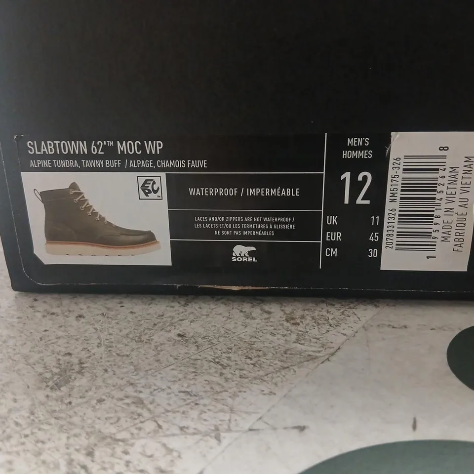 SOREL SLABTOWN 62" MOC WP BOOTS – MEN'S UK 11