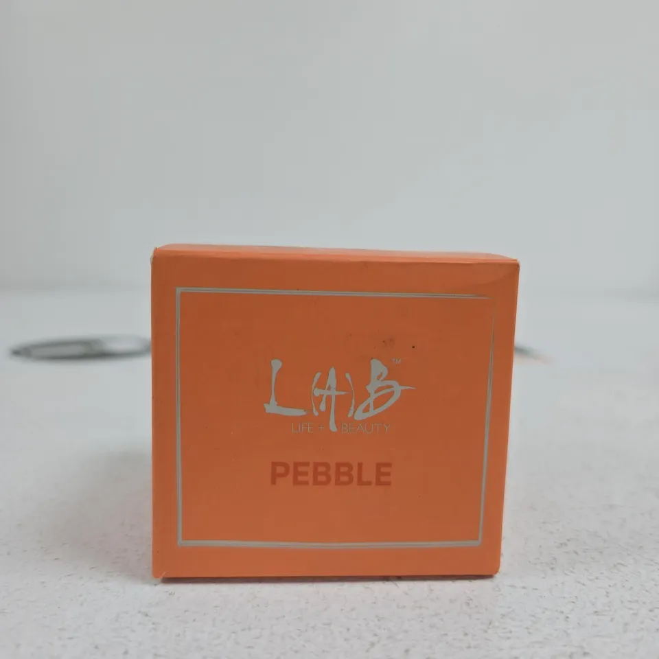 LAB LIFE + BEAUTY PEBBLE – ORANGE BOX