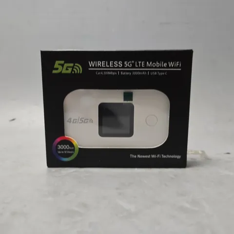 UNBRANDED WIRELESS 5G LTE MOBILE WIFI 