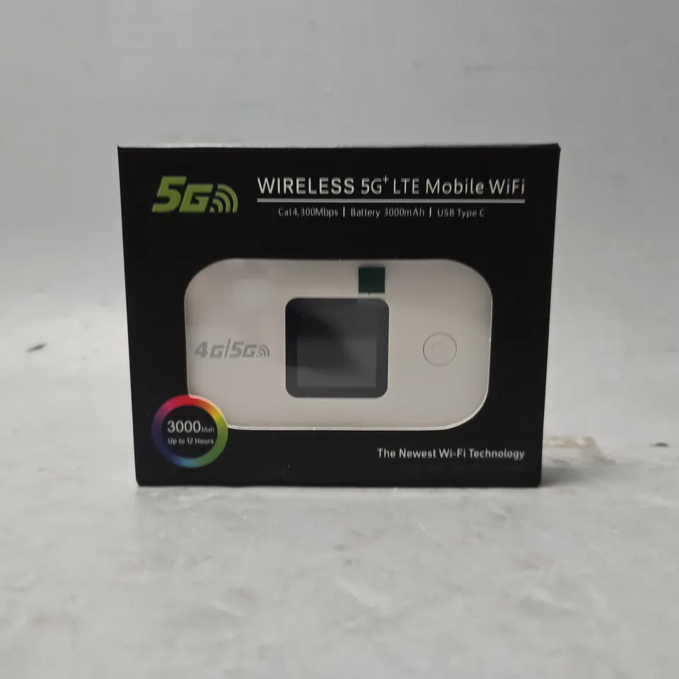 UNBRANDED WIRELESS 5G LTE MOBILE WIFI 