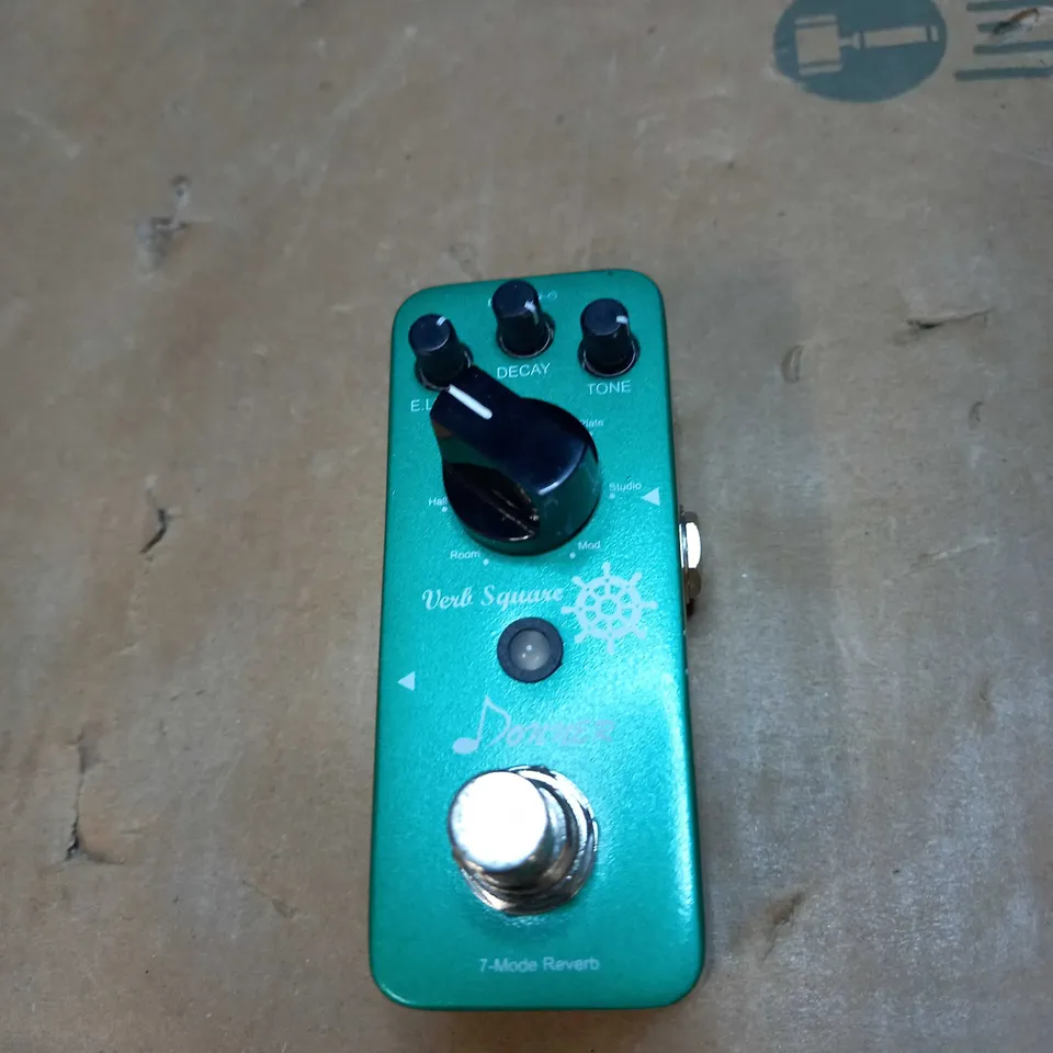 DONNER MULTI DIGITAL DELAY PEDAL ECHO SQUARE GUITAR EFFECT PEDAL 7 MODES