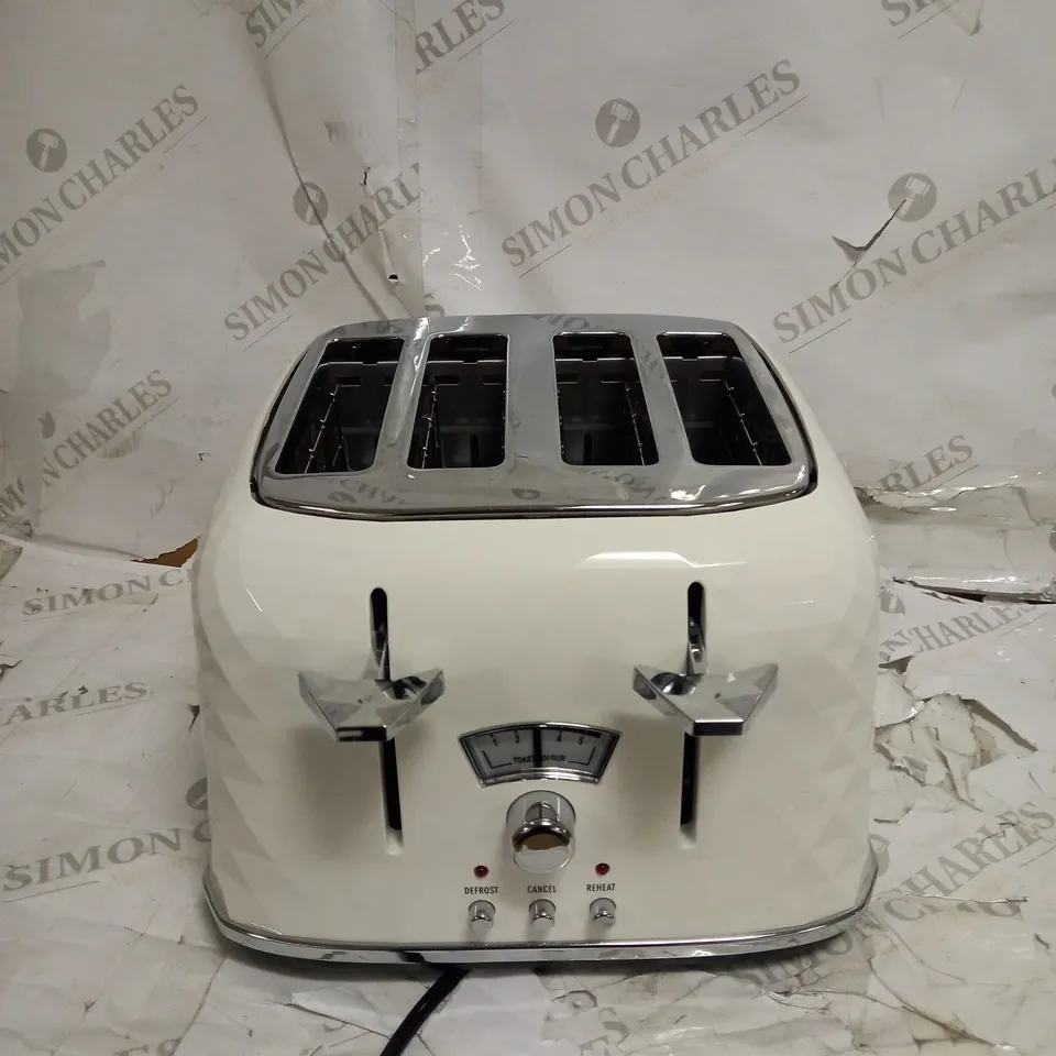 DELONGHI CTJ4003.W BRILLANTE TOASTER  RRP £94.99
