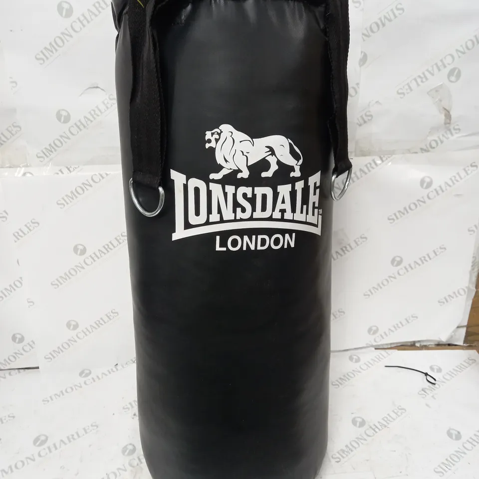 BOXED LONSDALE LONDON CONTENDER BOXING PUNCH BAG