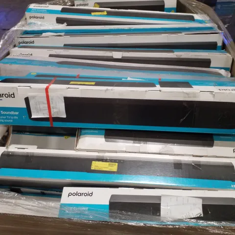 PALLET CONTAINING LARGE QUANTITY OF ASSORTED POLAROID SOUNDBARS