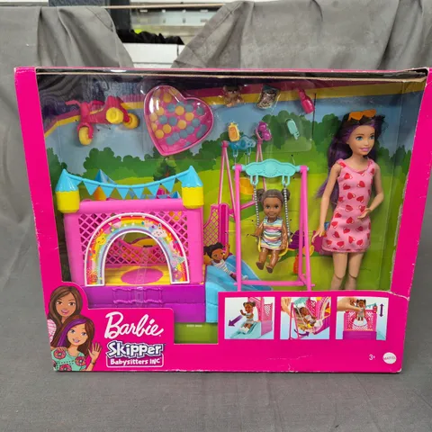 BOXED BARBIE SKIPPER BABYSITTERS SET