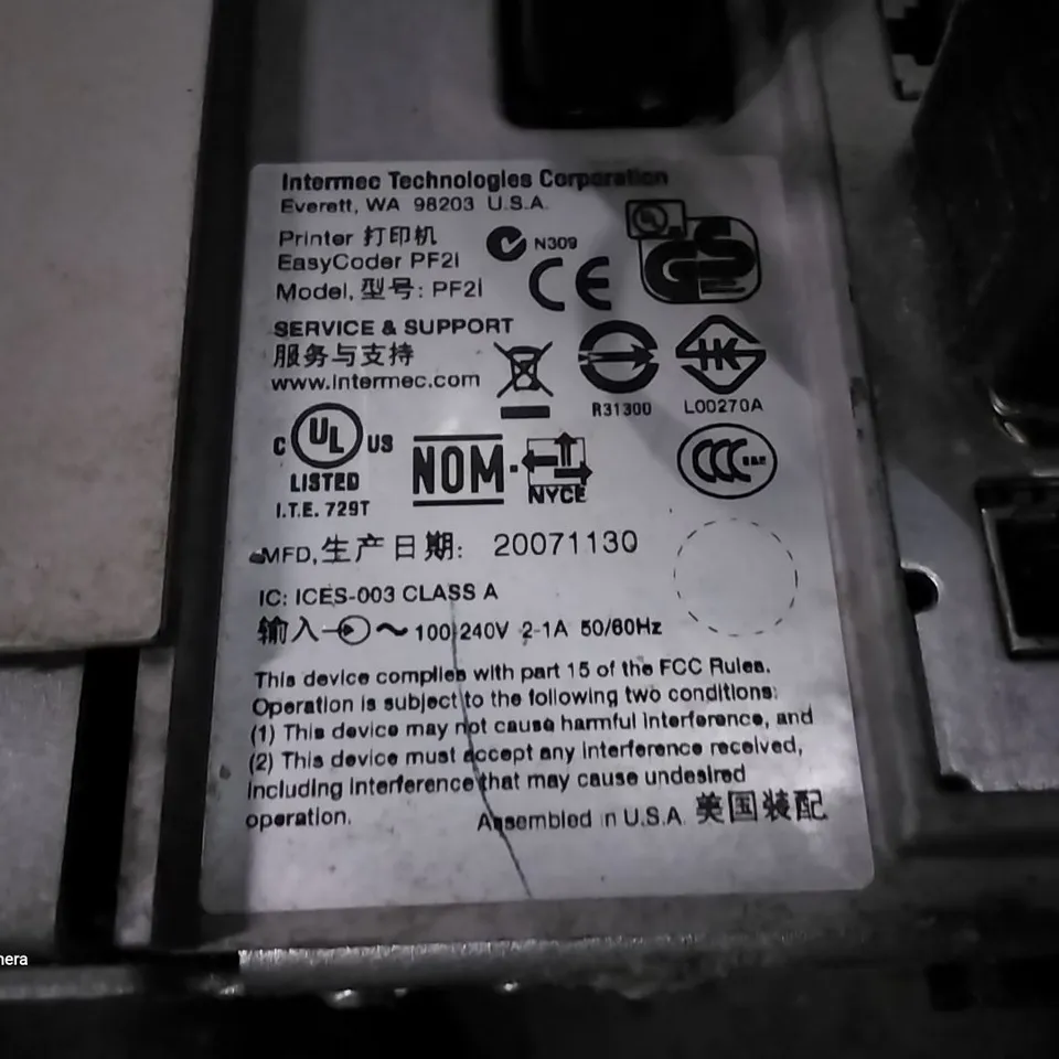 HERBERT BC-701 SCALE & BARCODE PRINTER