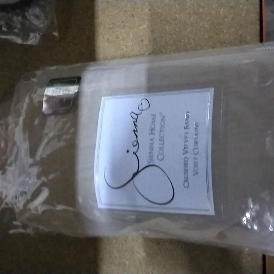 BAGGED CERYS SHEER CURTAINS - NATURAL 55" X 87"
