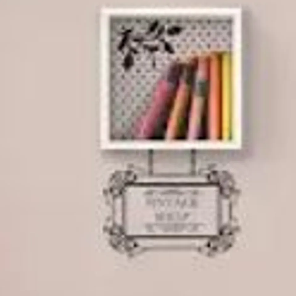 BOXED BRAND NEW VINTAGE SHELF - WHITE