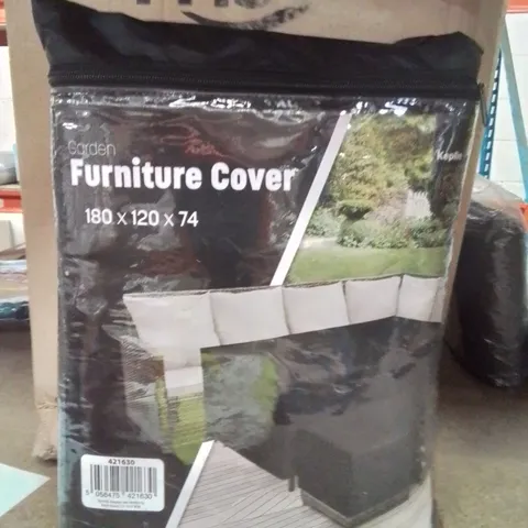 BAGGED GARDEN FURNITURE COVER 180 X 120 X 74CM