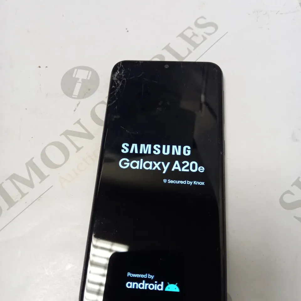 SAMSUNG GALAXY A20E POWERED BY ANDROID