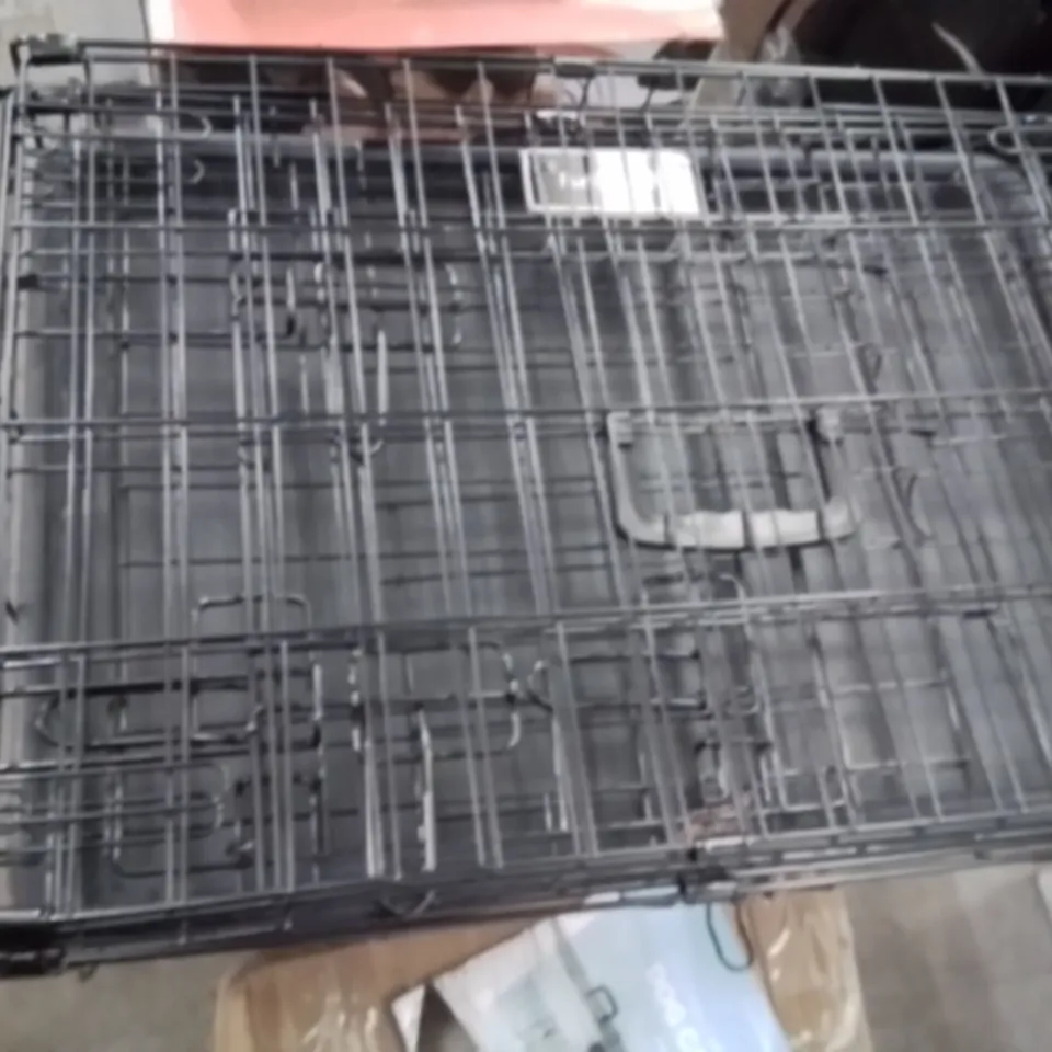 FURDREAMS FOLDABLE METAL DOG CAGE