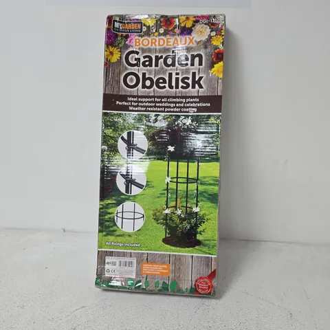 GARDEN OBELISK PLANT SUPPORT – MYGARDEN OUTDOOR LIVING (BOXED)