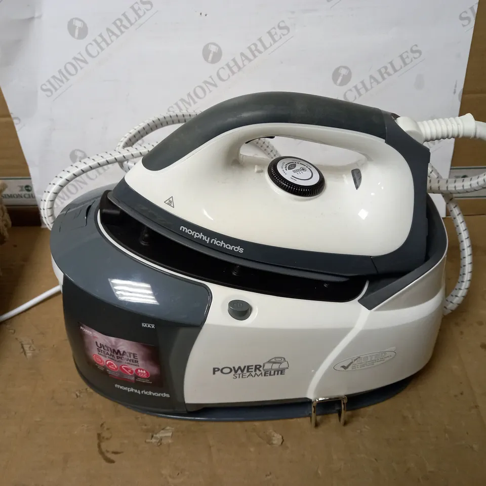 MORPHY RICHARDS POWER STEAM ELITE STEAM GENERATOR IRON GREY 