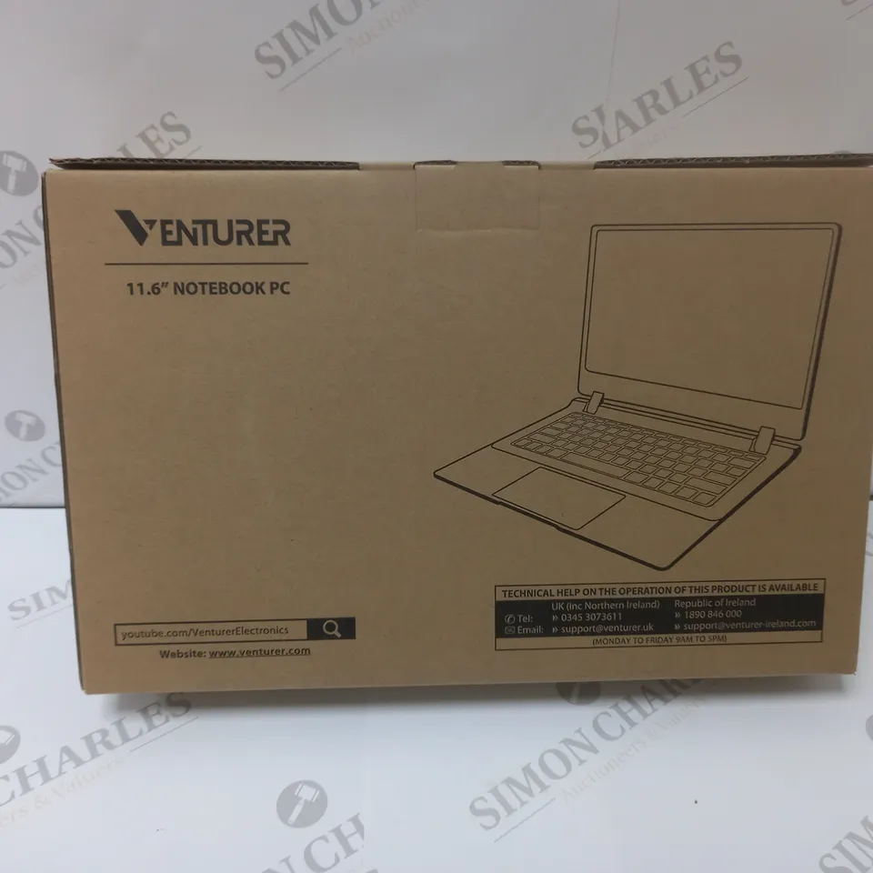 BRAND NEW BOXED VENTURER EUROPA 11 PLUS 11.6" NOTEBOOK PC