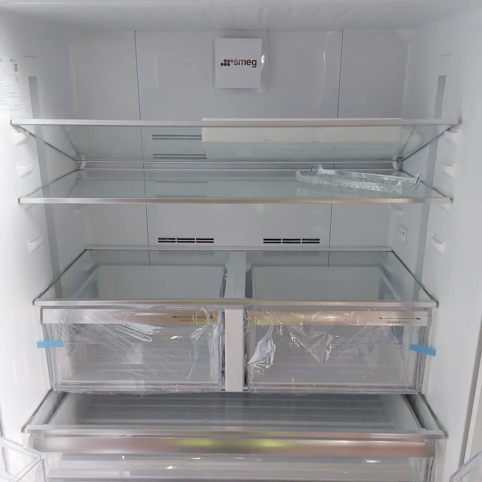 SMEG FQ60XDF AMERICAN FRIDGE FREEZER - STEEL 