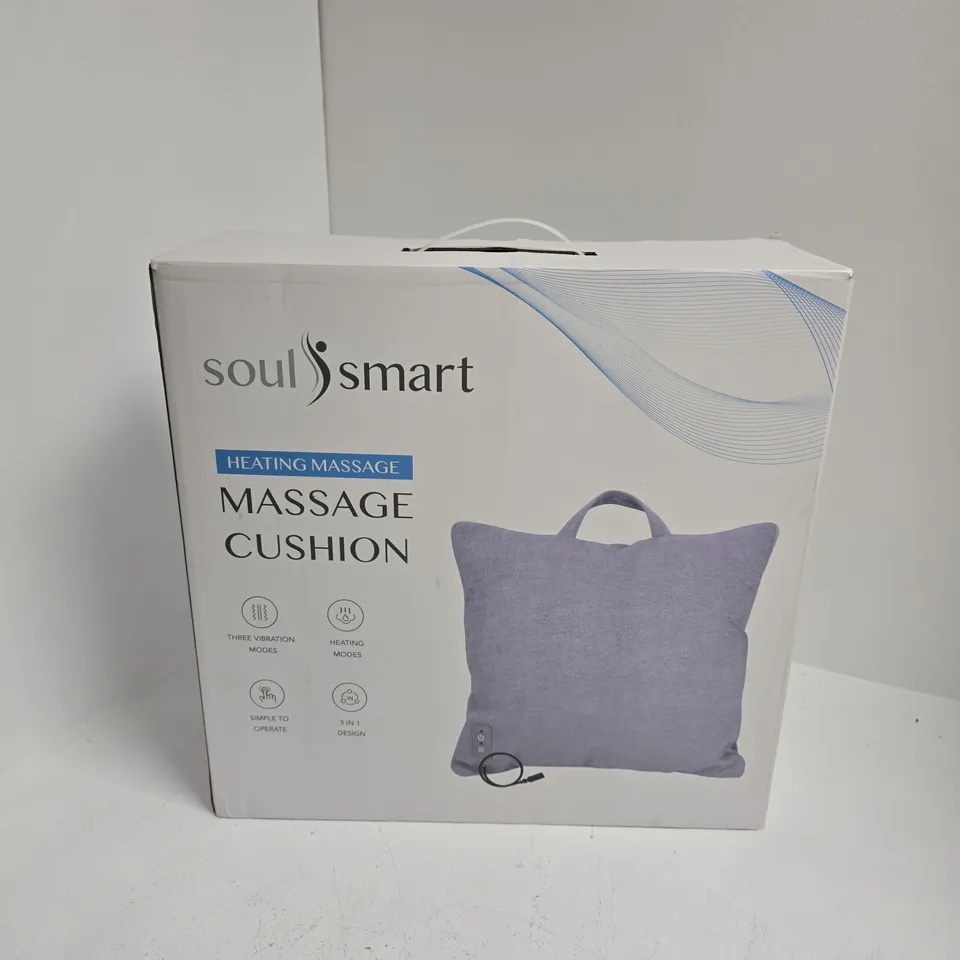 BOXED SOUL SMART HEATING MASSAGE CUSHION