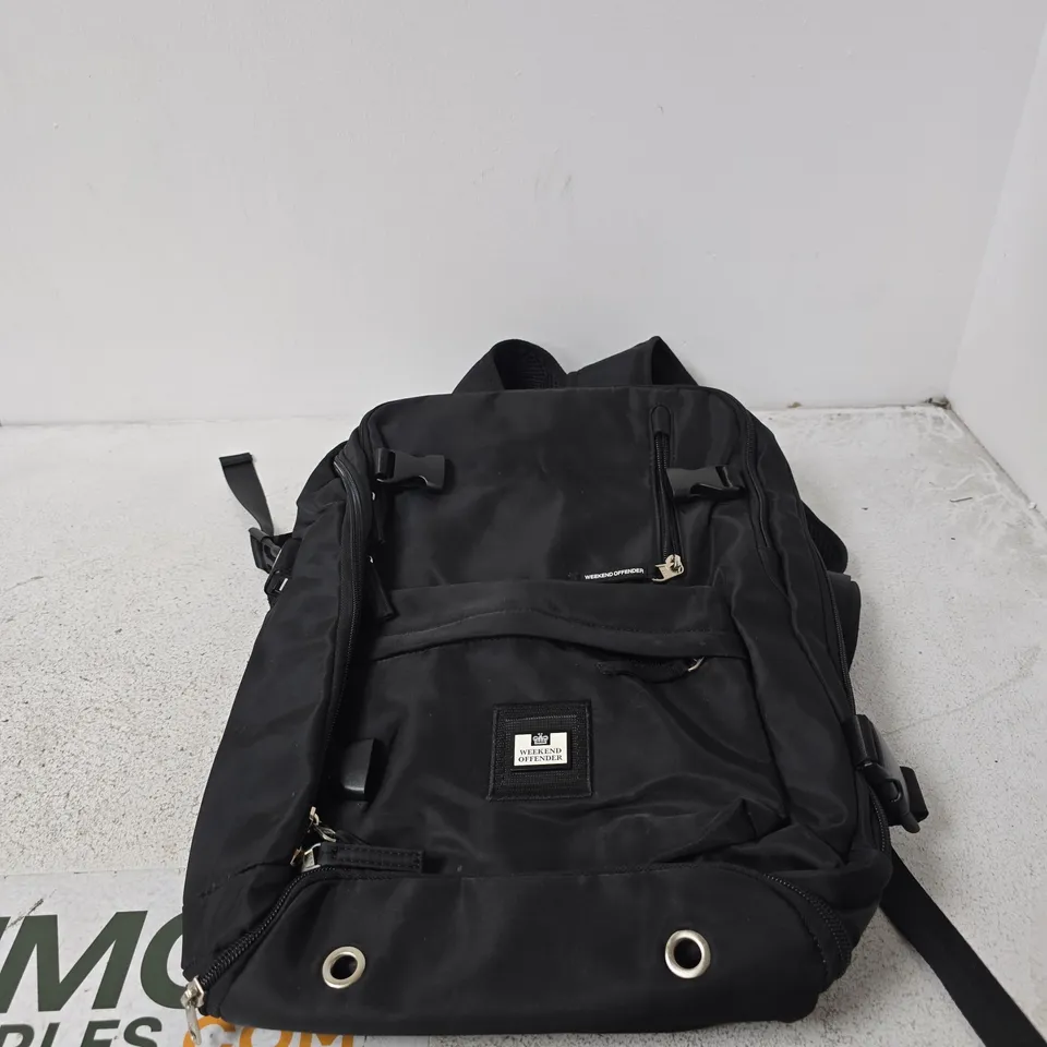 WEEKEND OFFENDER BACKPACK – BLACK