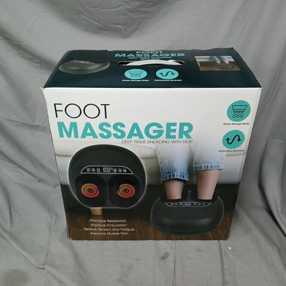 BOXED FOOT MASSAGER DEEP TISSUE