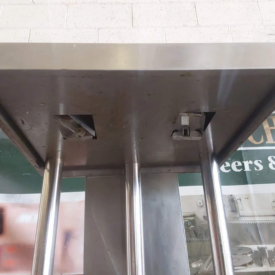 STAINLESS STEEL WYN-640 COMMERCIAL CHIP SCUTTLE
