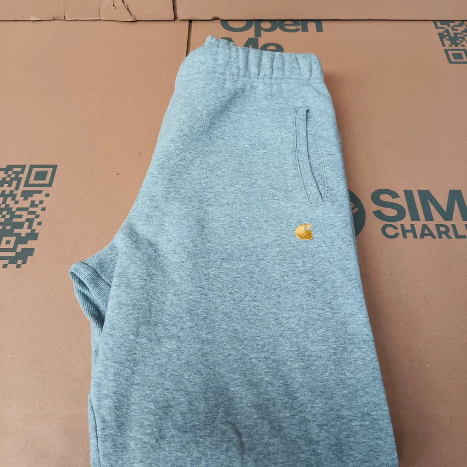 MENS CARHARTT GREY JOGGERS - SIZE M 