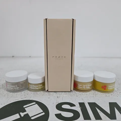 FROYK ORGANICS SKINCARE SET