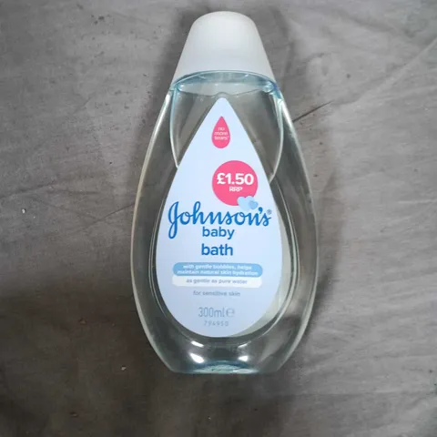 12 X JOHNSON'S BABY BATH 300ML