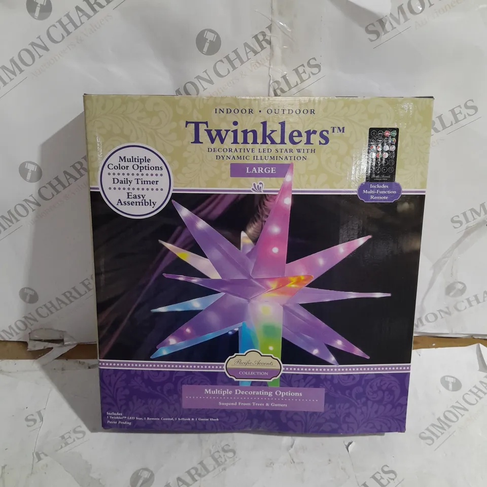 BOXED PACIFIC ACCENTS STAR BURST LIGHT